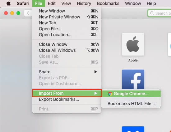 export safari bookmarks for chrome mac macbook